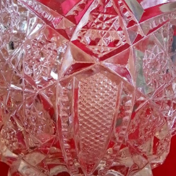 Vintage Cut Glass Creamer - Picture 4 of 6